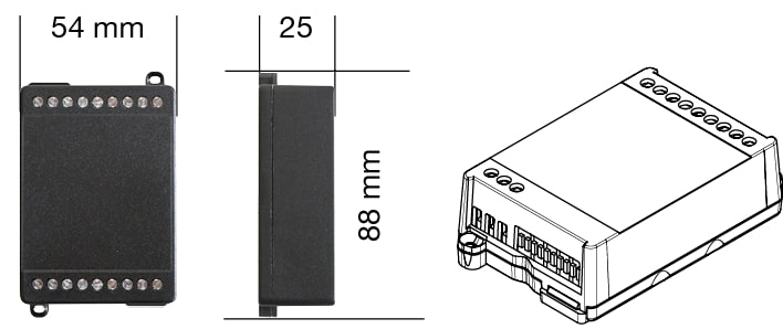 Overall dimensions